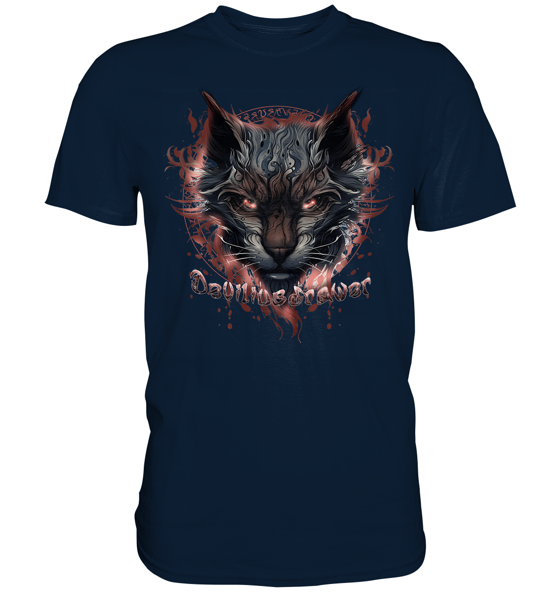 Deviliusdrawer Devil Cat - Premium Shirt