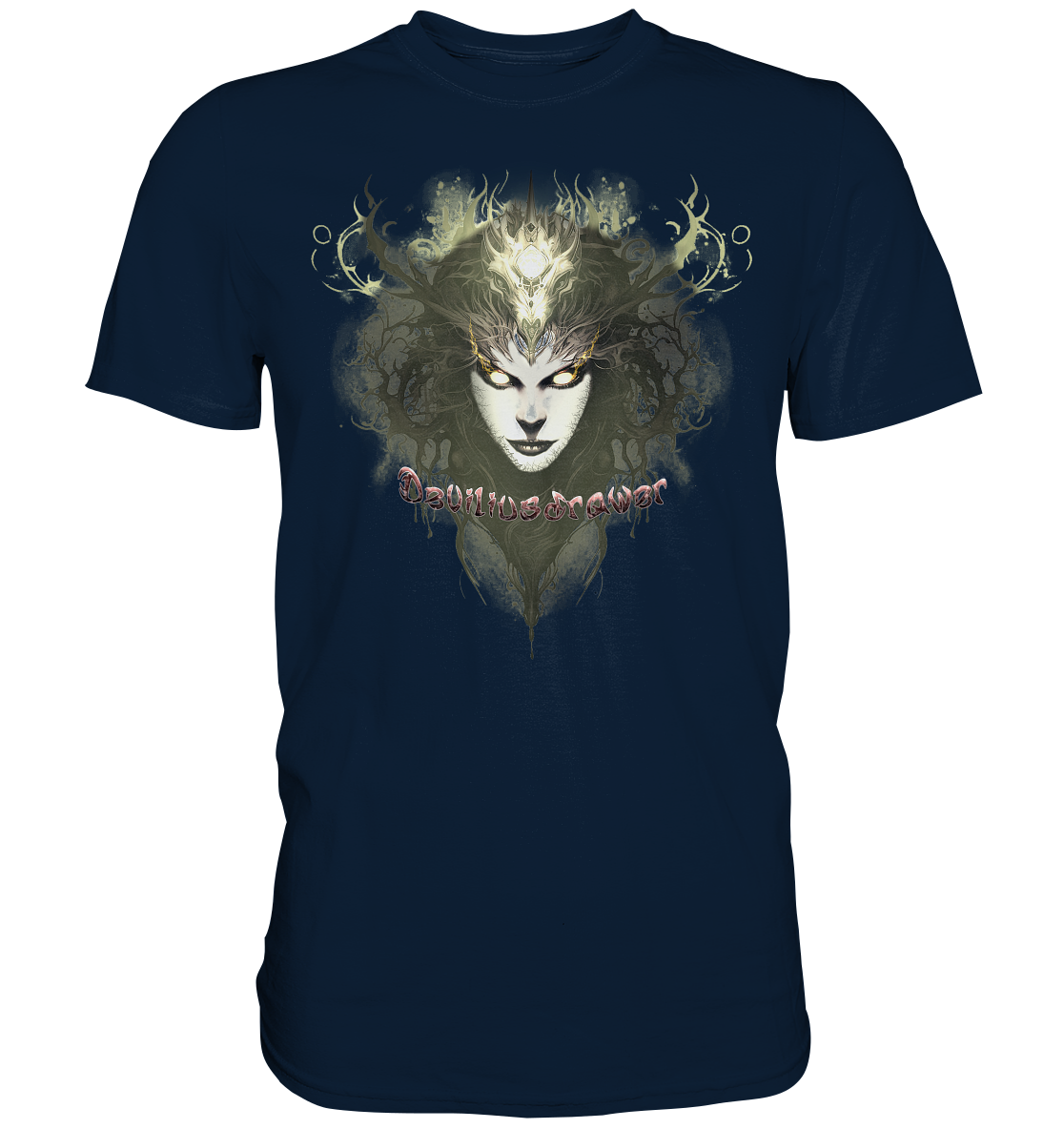 Deviliusdrawer Golden Demonica - Premium Shirt