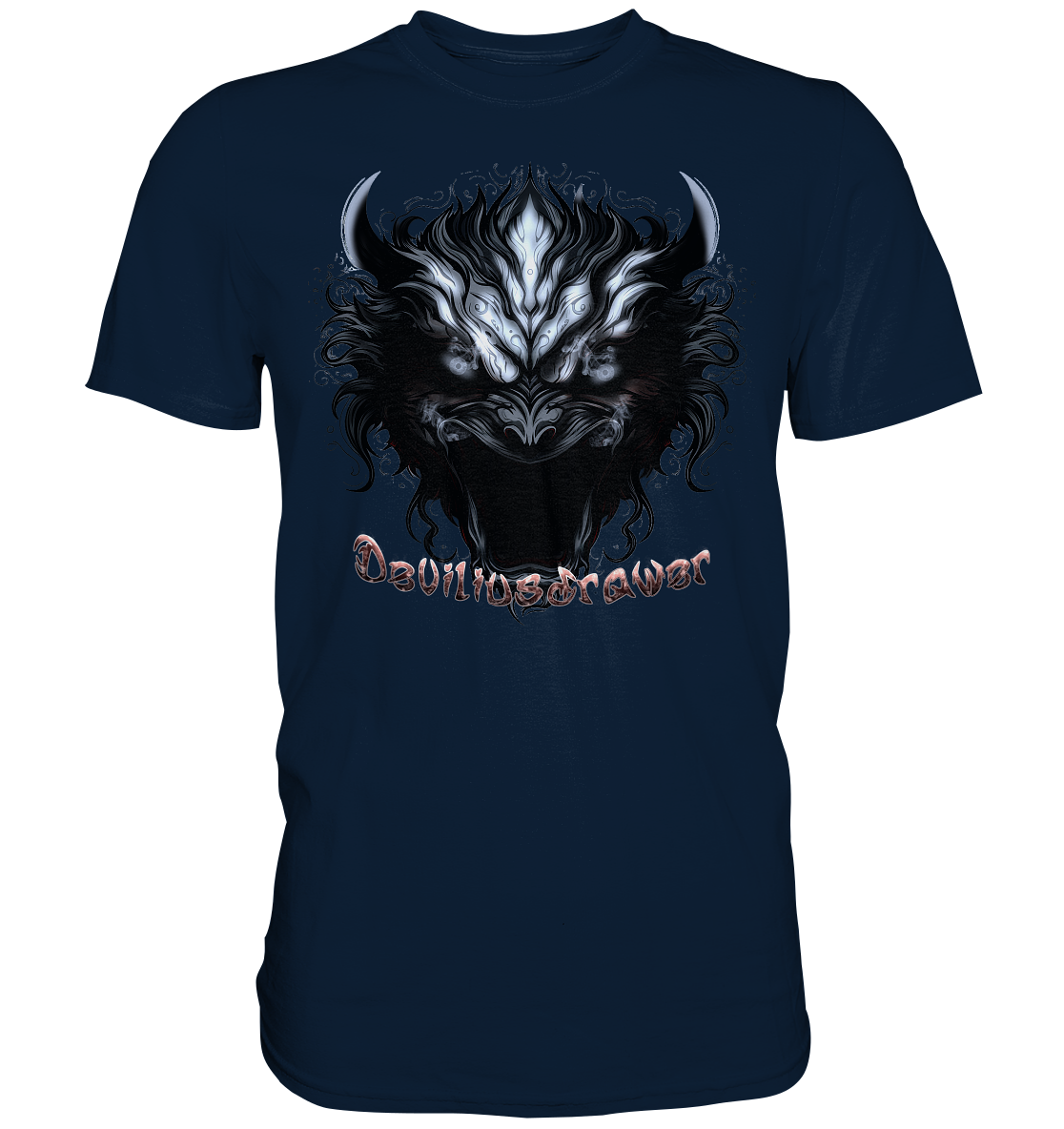 Deviliusdrawer Zombie Demon - Premium Shirt