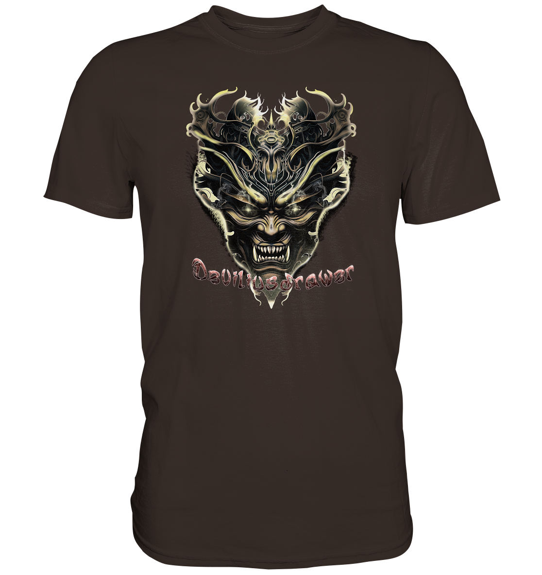 Deviliusdrawer Golden Demon Vampire - Premium Shirt
