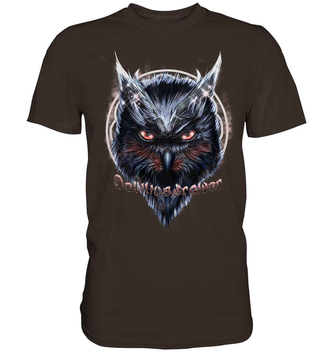 Deviliusdrawer Fire Owl - Premium Shirt