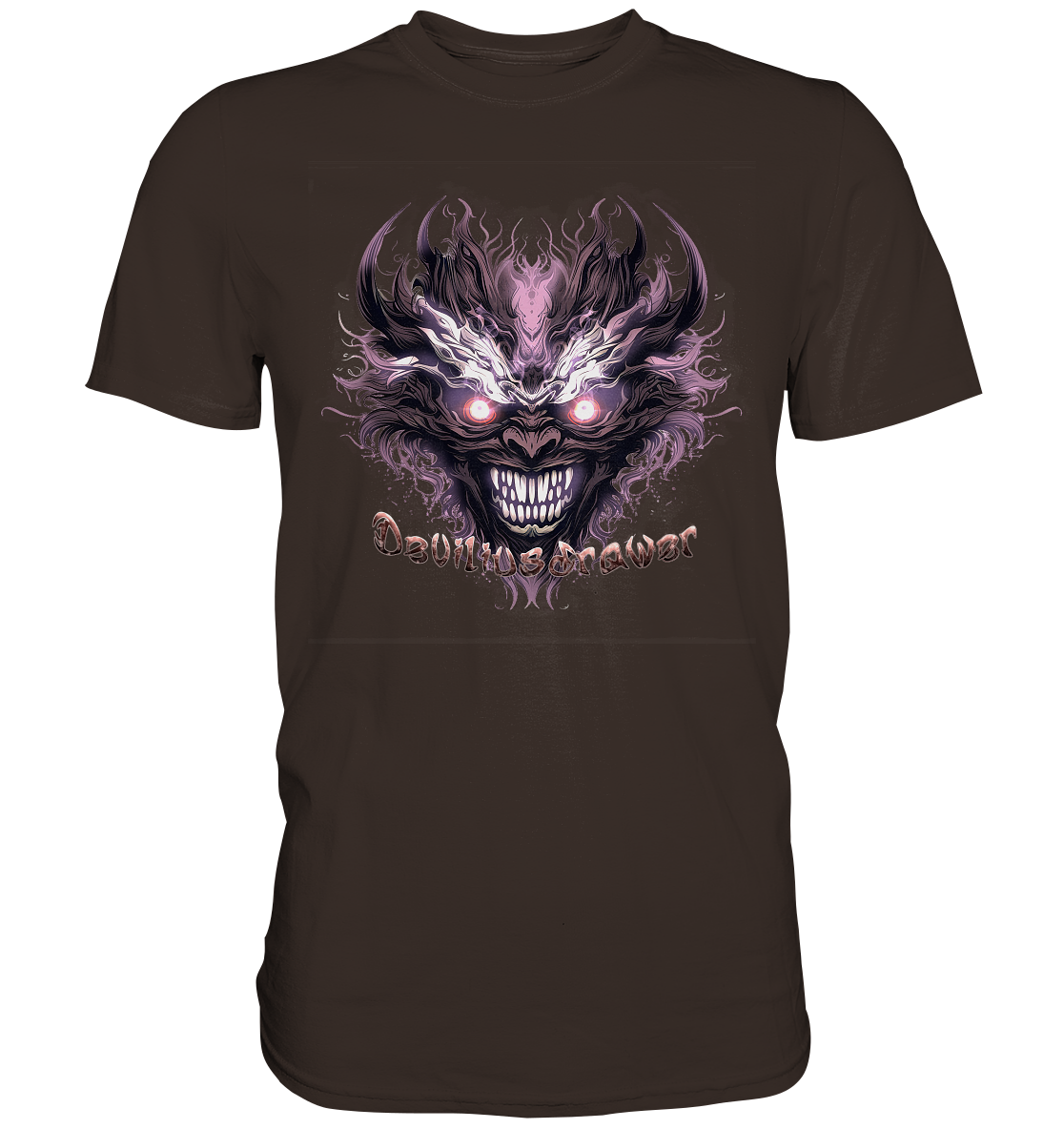 Deviliusdrawer Crazy Mask - Premium Shirt