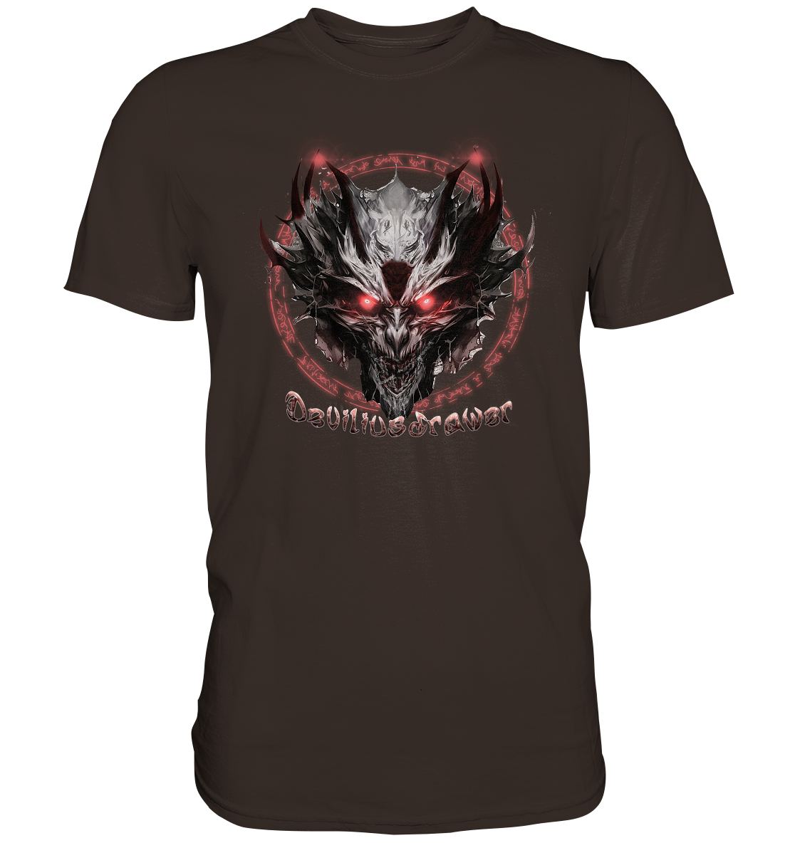 Deviliusdrawer Magic Glow Devil - Premium Shirt