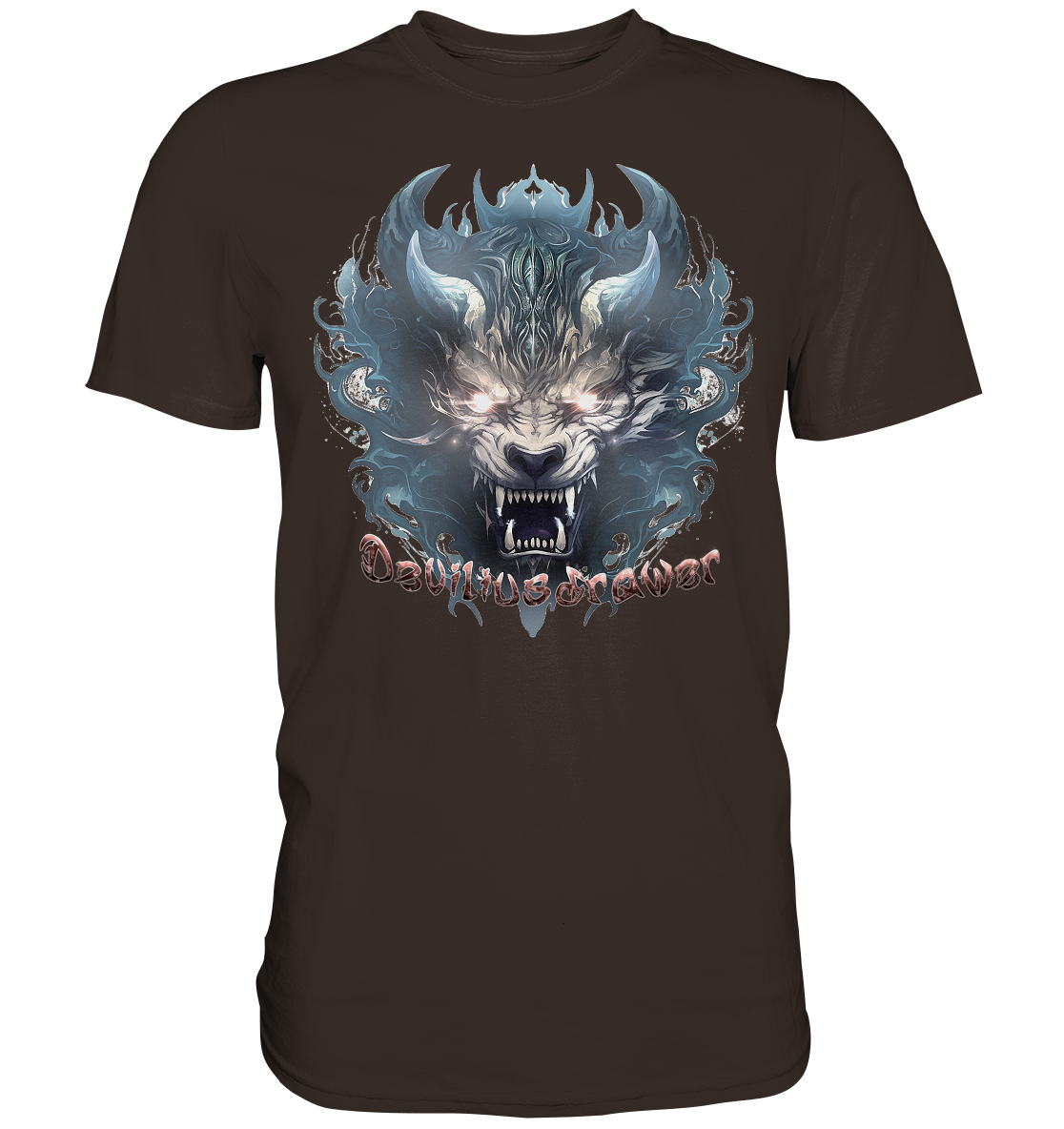 Deviliusdrawer Water Horn Tiger - Premium Shirt