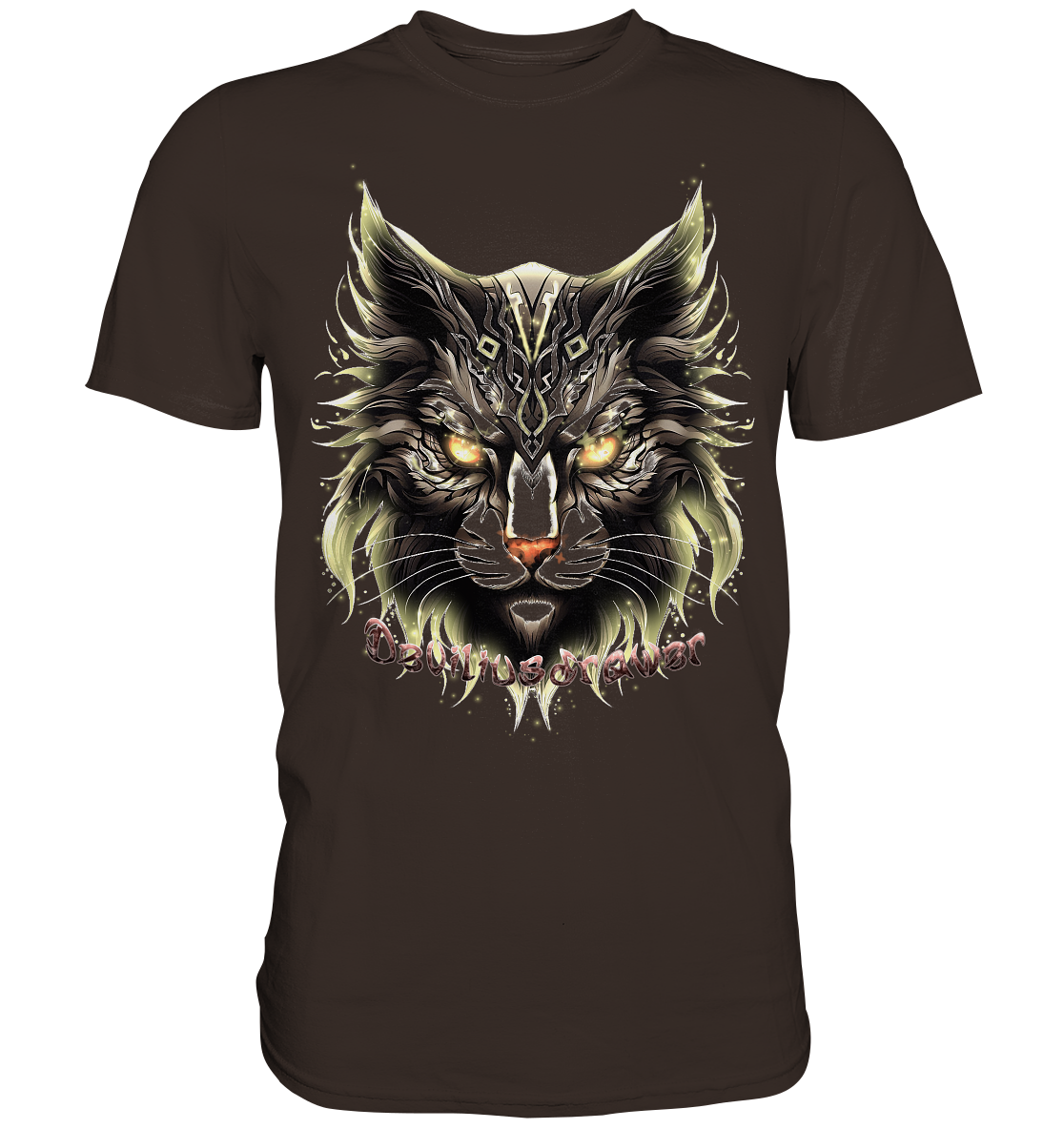 Deviliusdrawer Golden Cat - Premium Shirt