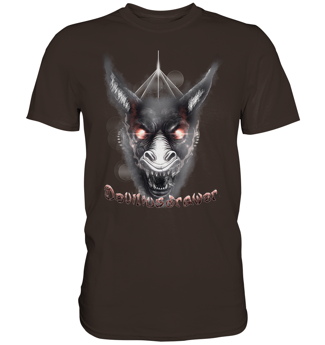 Deviliusdrawer Evil Donkey - Premium Shirt