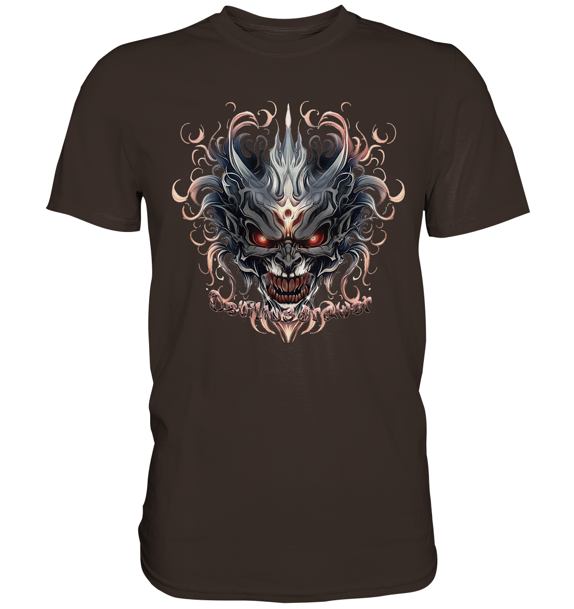 Deviliusdrawer Demon Mask - Premium Shirt