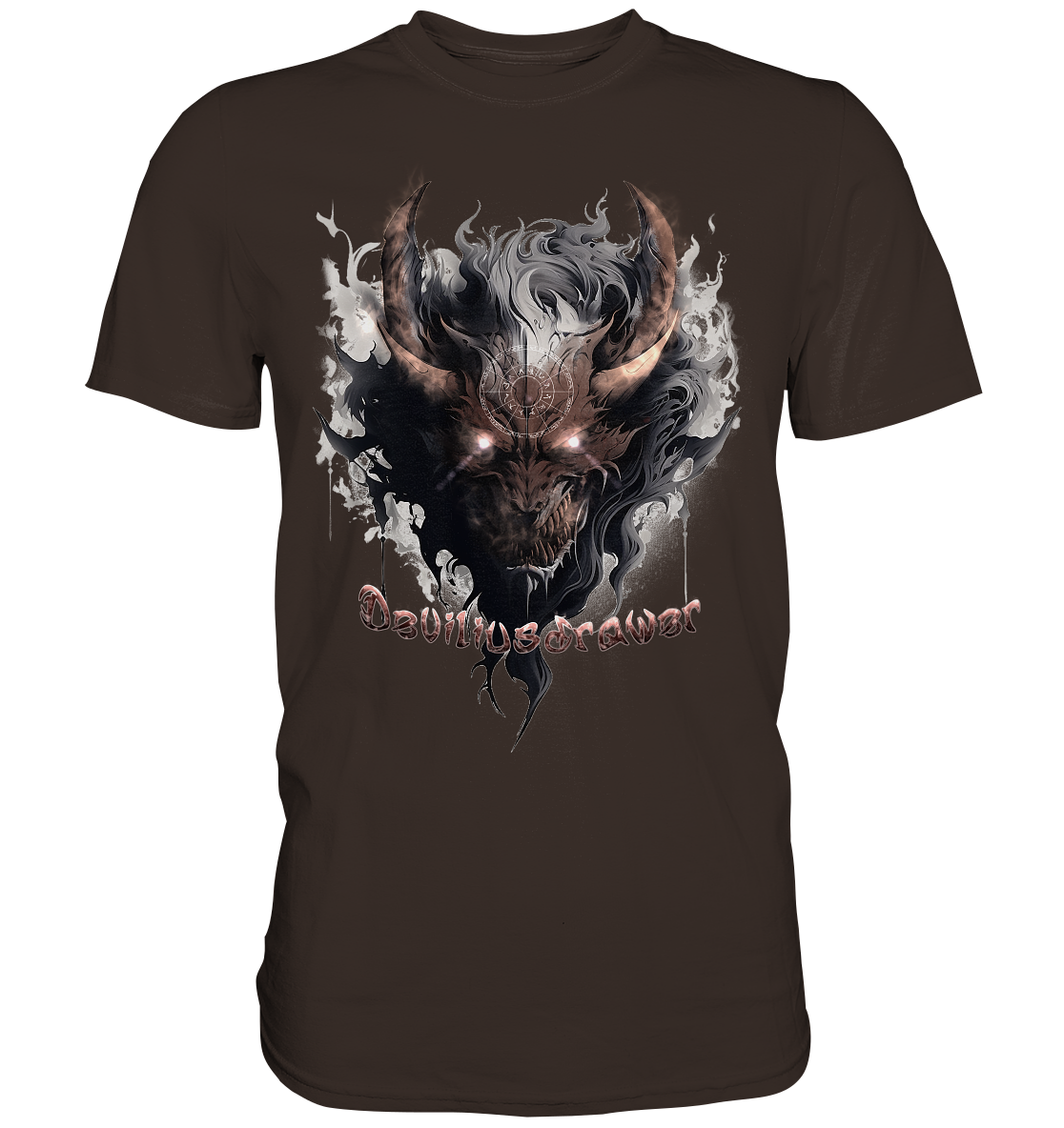 Deviliusdrawer Magic Redeyed Demon - Premium Shirt