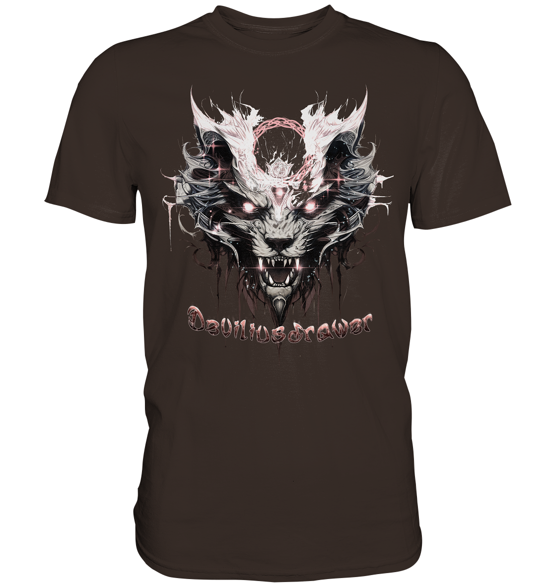 Deviliusdrawer Demonic Glow Cat - Premium Shirt