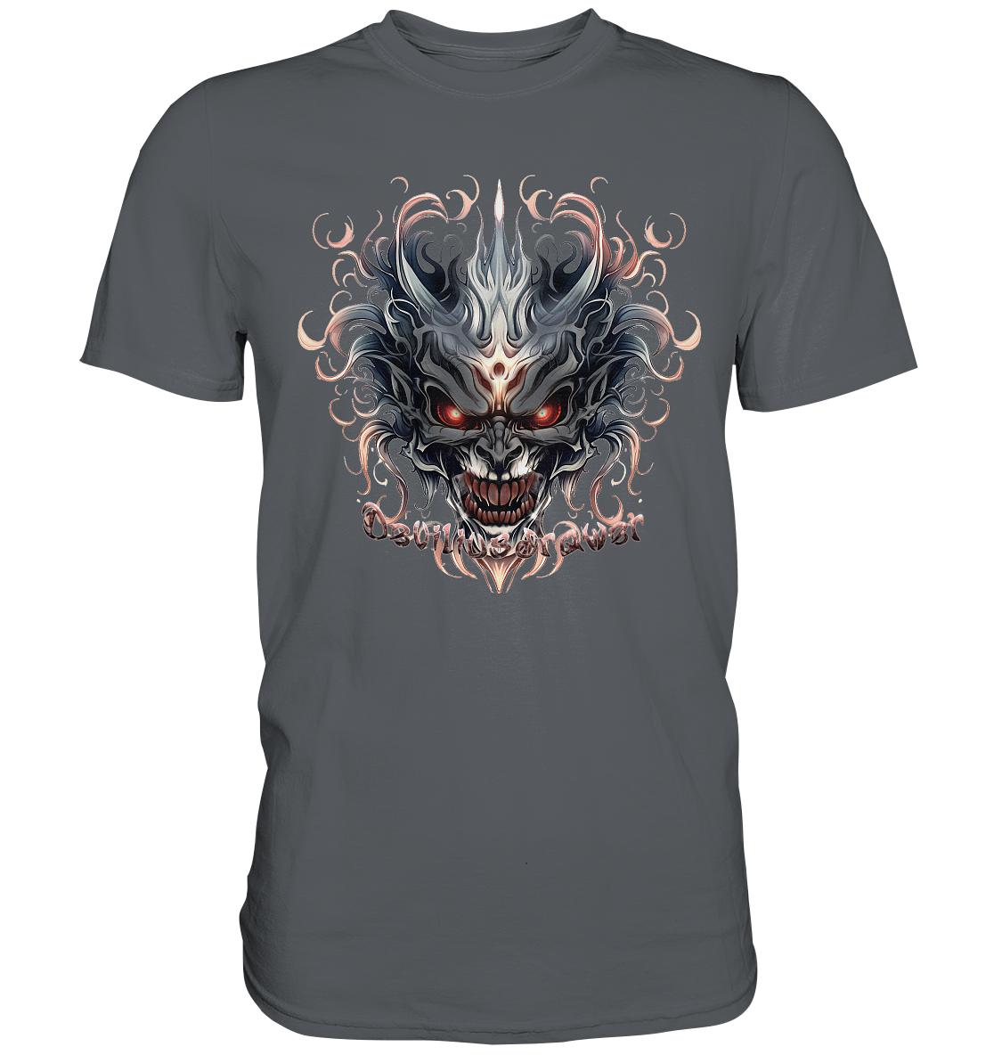 Deviliusdrawer Demon Mask - Premium Shirt