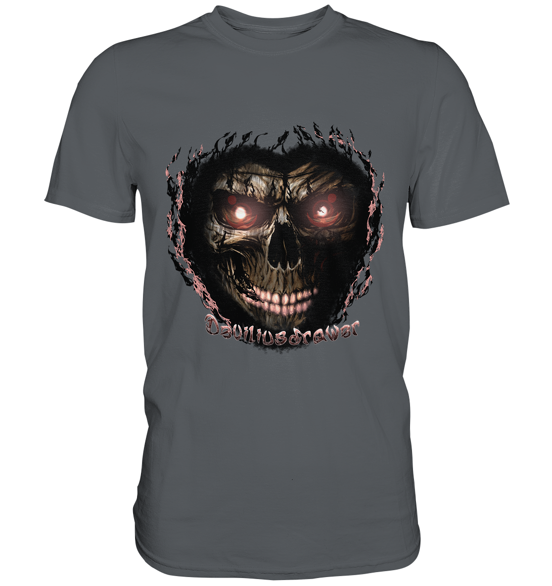 Deviliusdrawer Glow Skeleton - Premium Shirt