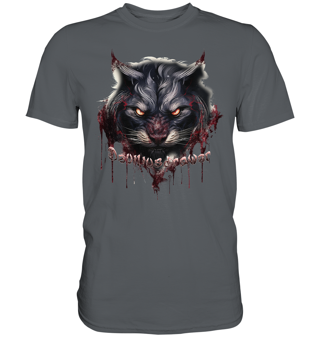 Deviliusdrawer Badass Cat - Premium Shirt