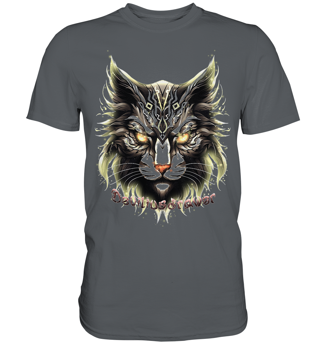 Deviliusdrawer Golden Cat - Premium Shirt