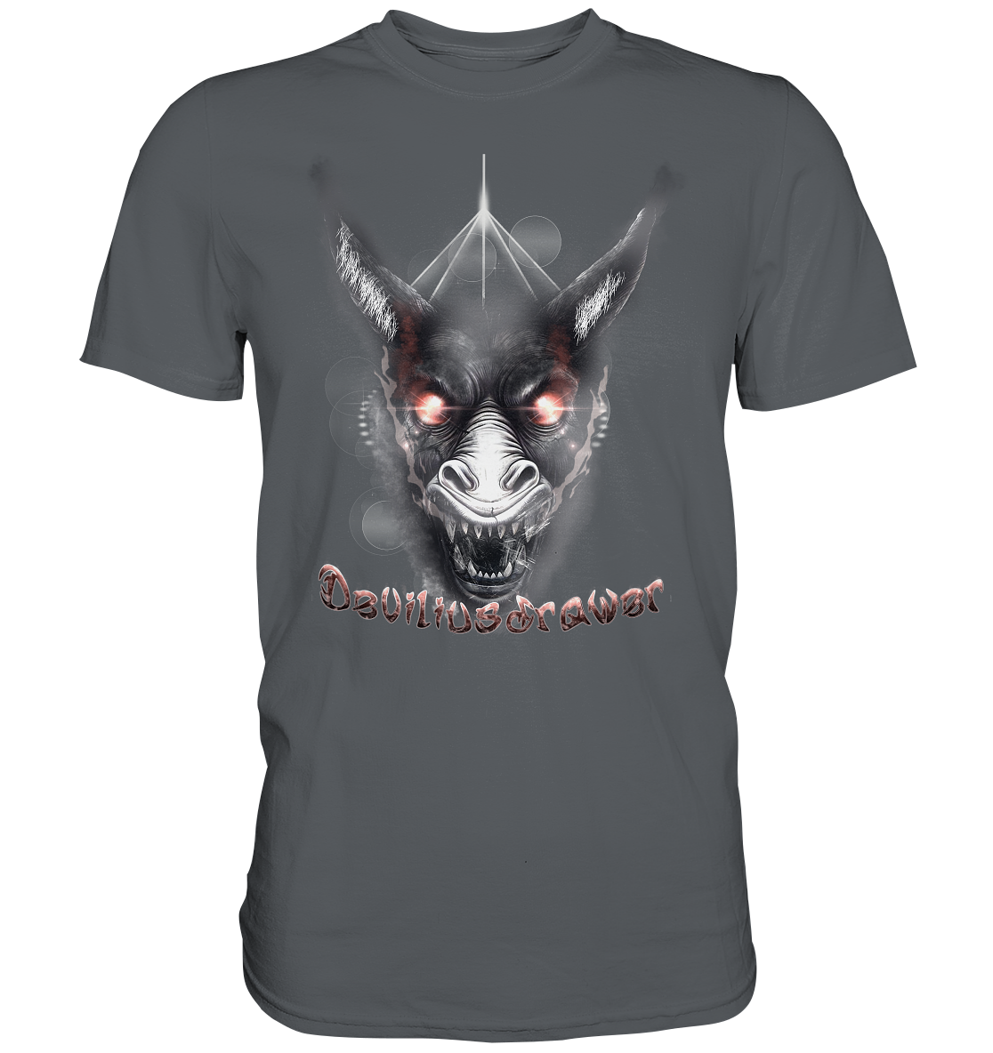Deviliusdrawer Evil Donkey - Premium Shirt
