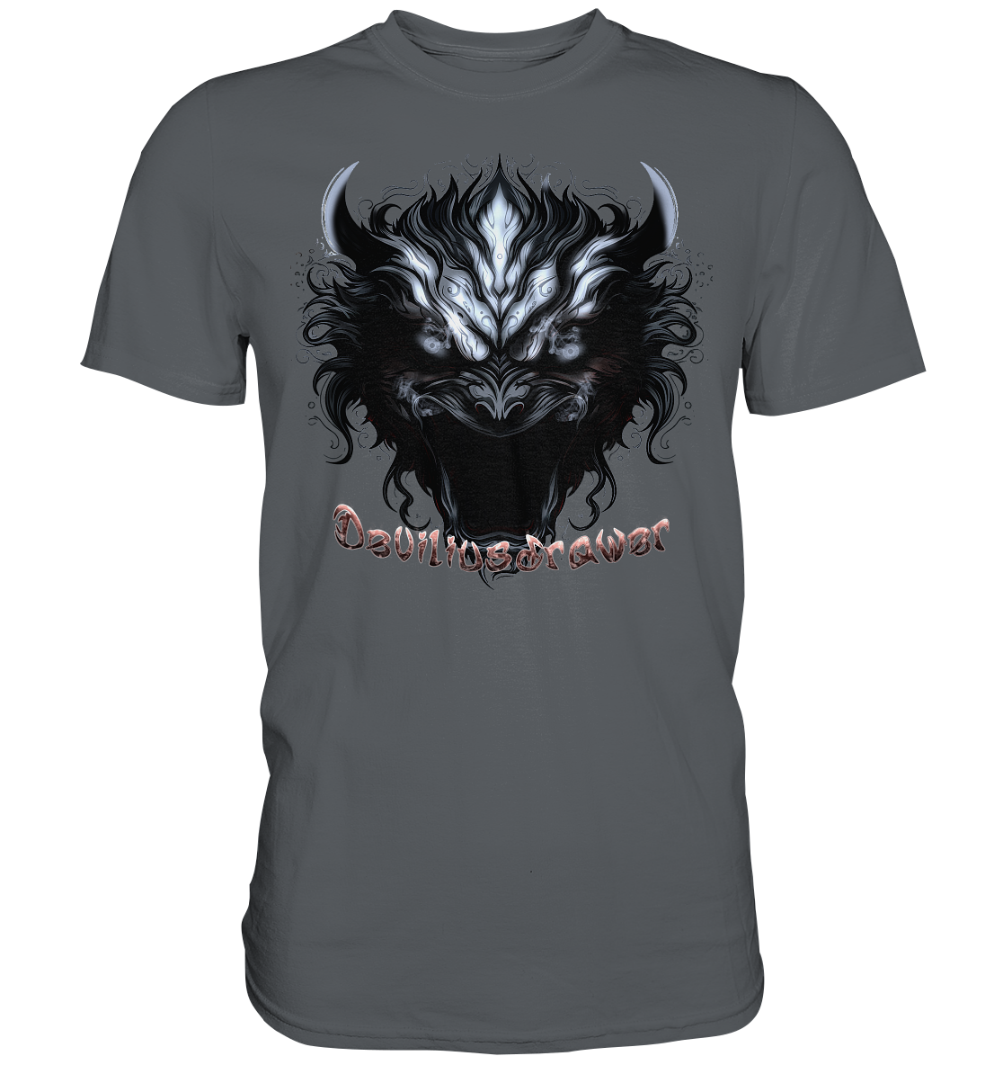 Deviliusdrawer Zombie Demon - Premium Shirt