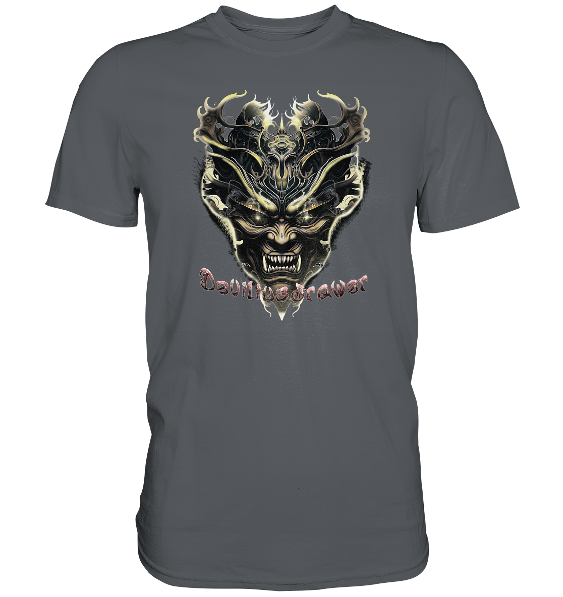 Deviliusdrawer Golden Demon Vampire - Premium Shirt