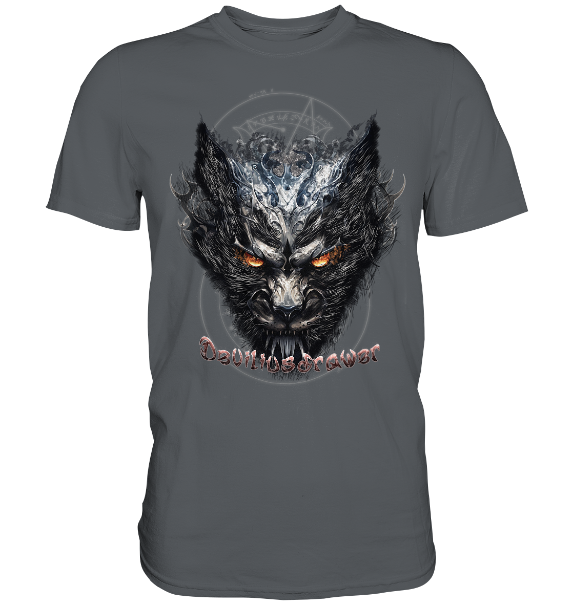 Deviliusdrawer Iron Cat - Premium Shirt