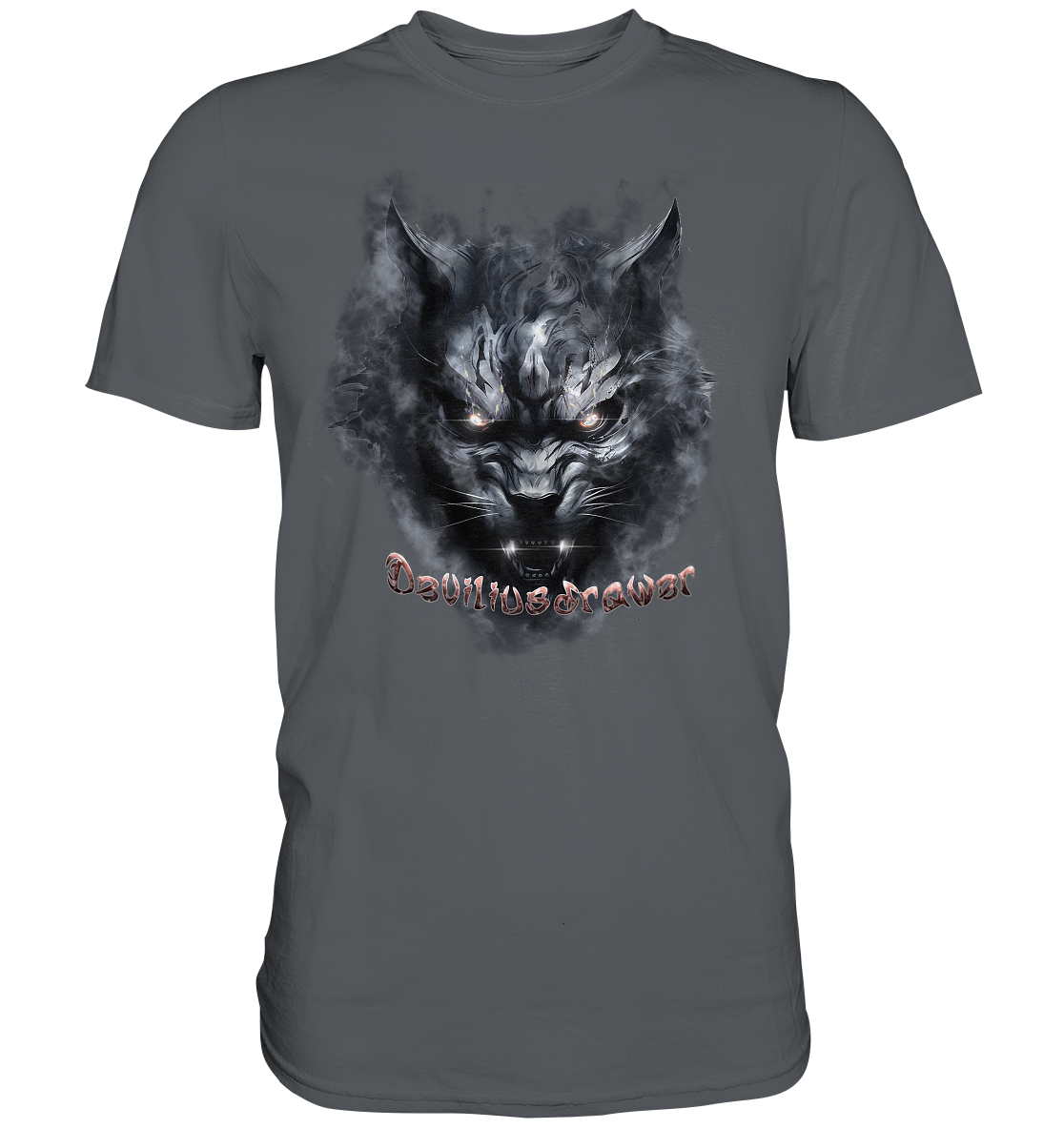 Deviliusdrawer Dark Beast Tiger  - Premium Shirt
