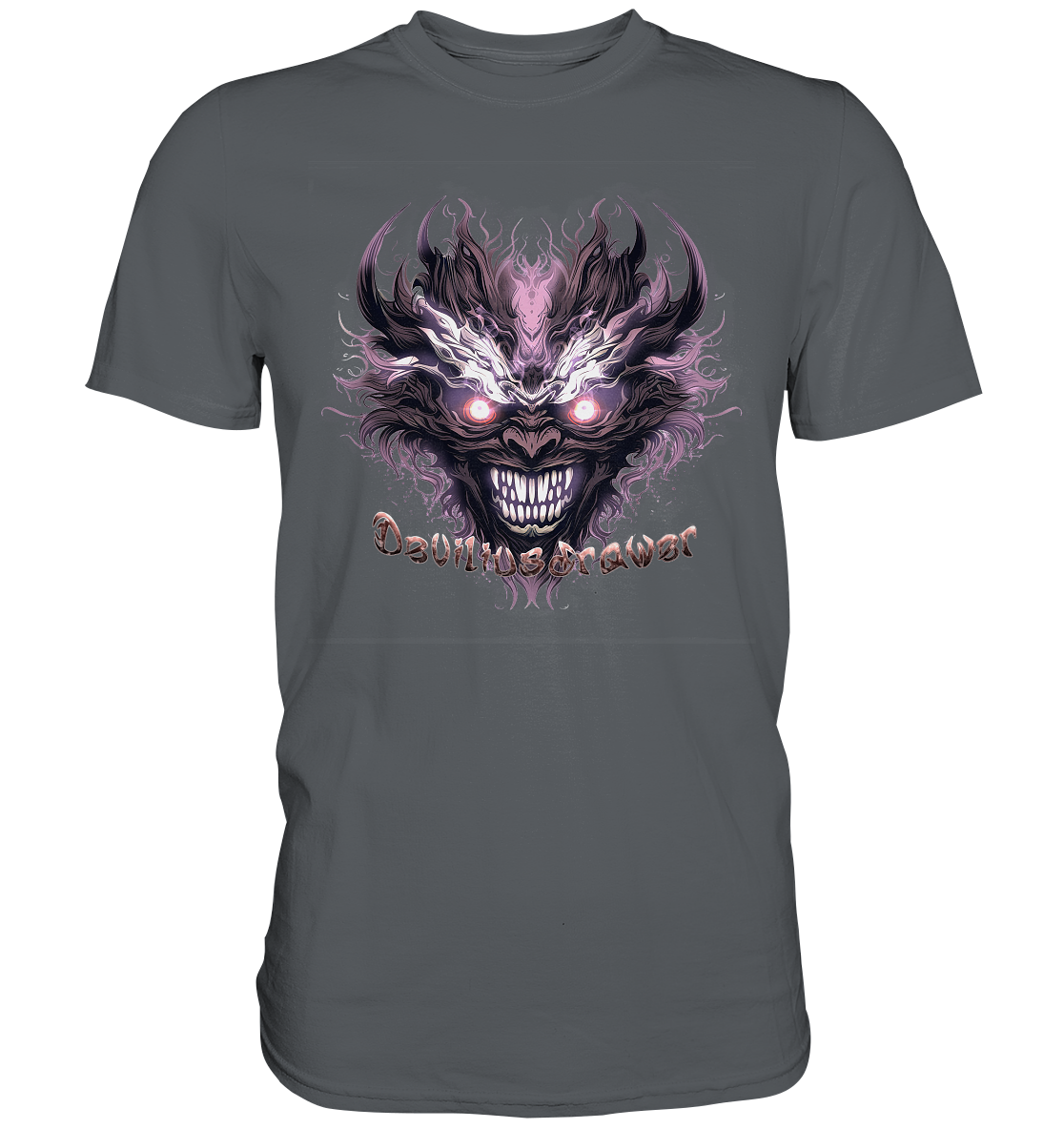 Deviliusdrawer Crazy Mask - Premium Shirt
