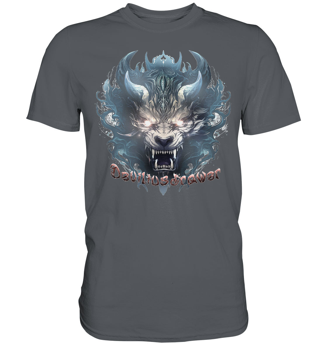 Deviliusdrawer Water Horn Tiger - Premium Shirt
