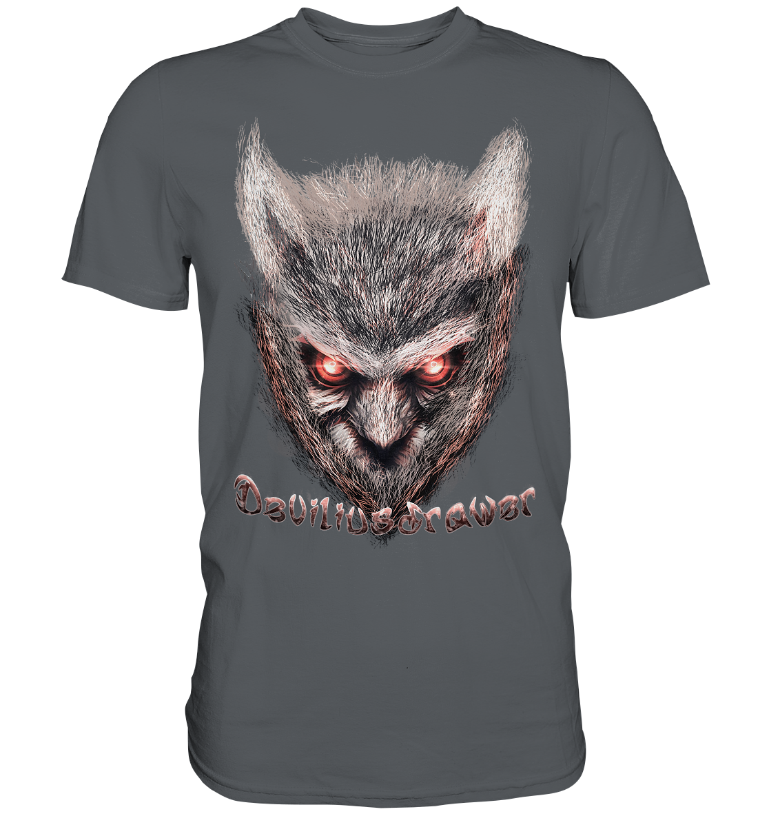 Deviliusdrawer Red Eyed Owl - Premium Shirt
