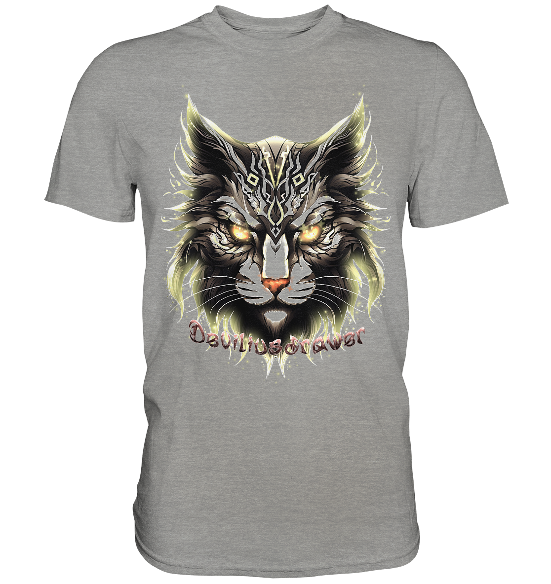 Deviliusdrawer Golden Cat - Premium Shirt