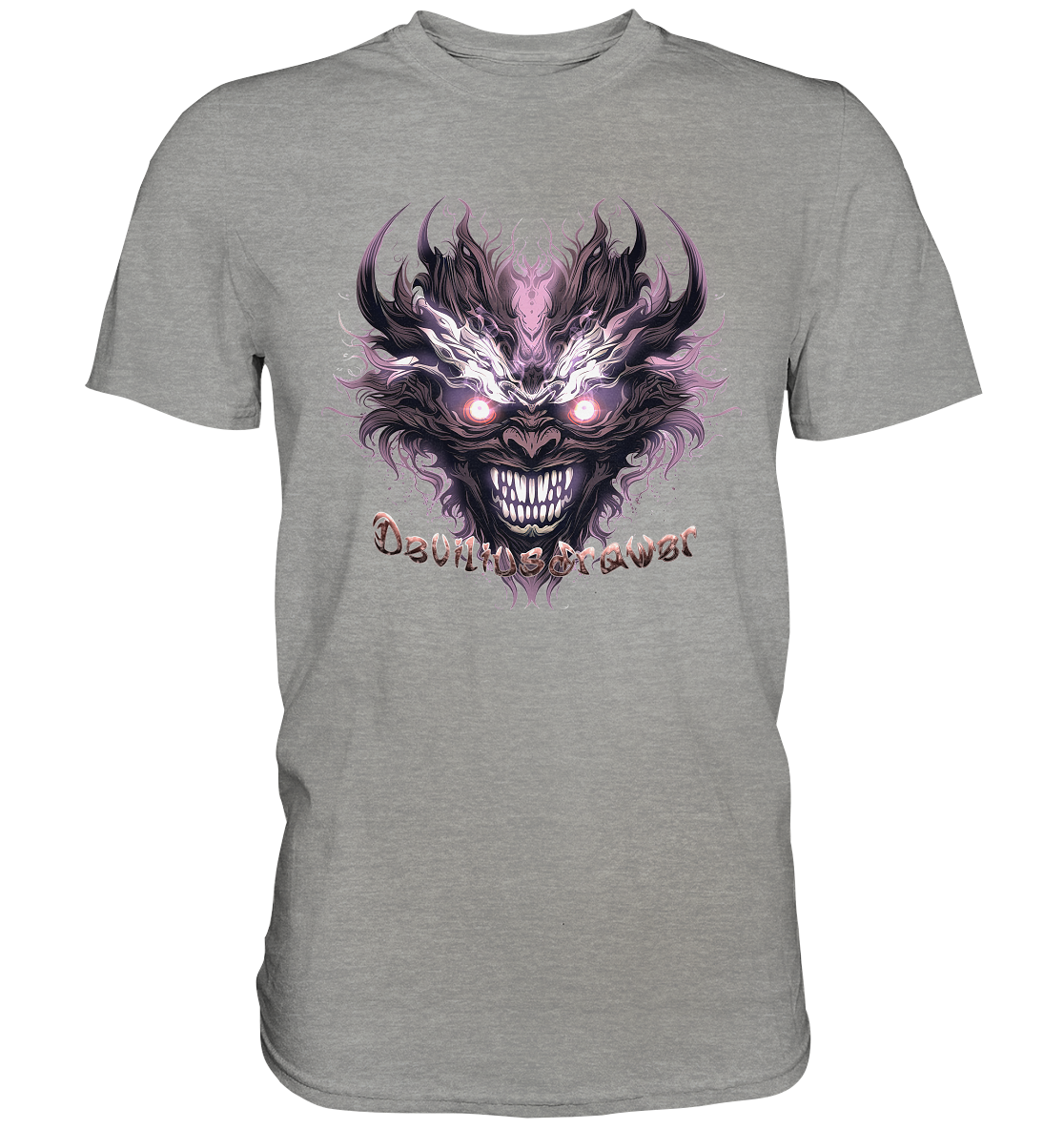 Deviliusdrawer Crazy Mask - Premium Shirt