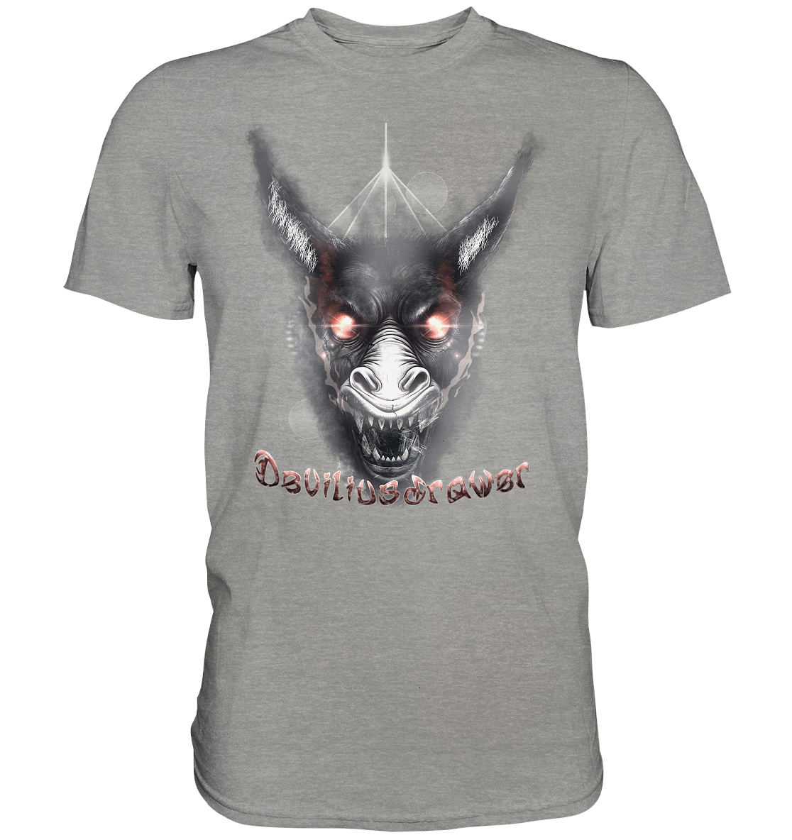 Deviliusdrawer Evil Donkey - Premium Shirt