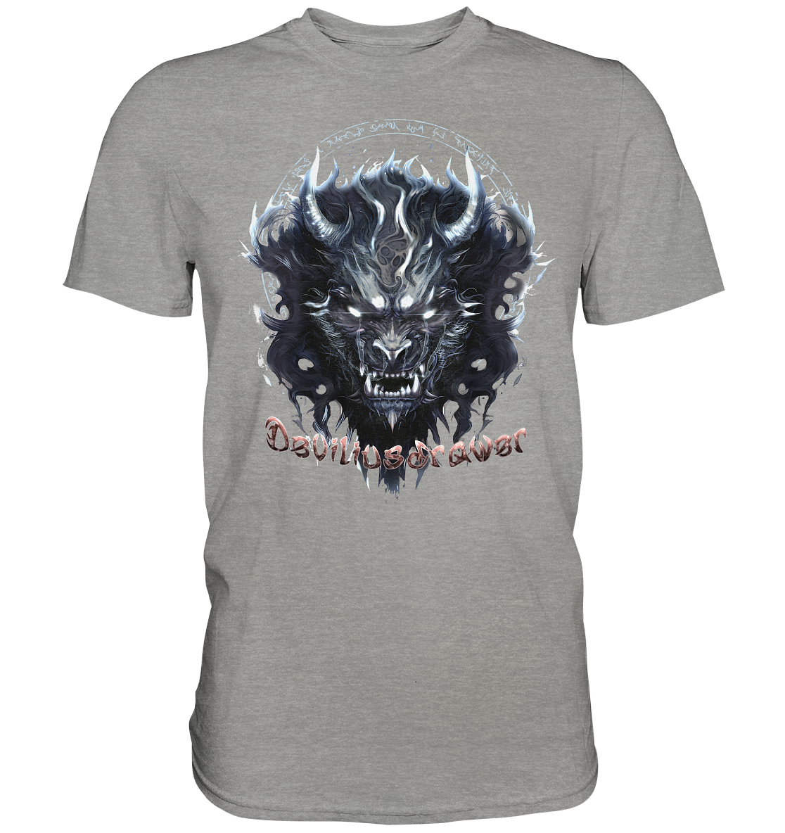 Deviliusdrawer Dark Wolf Mask - Premium Shirt