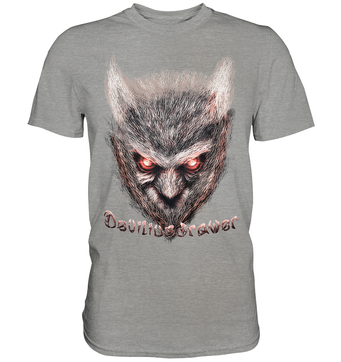 Deviliusdrawer Red Eyed Owl - Premium Shirt