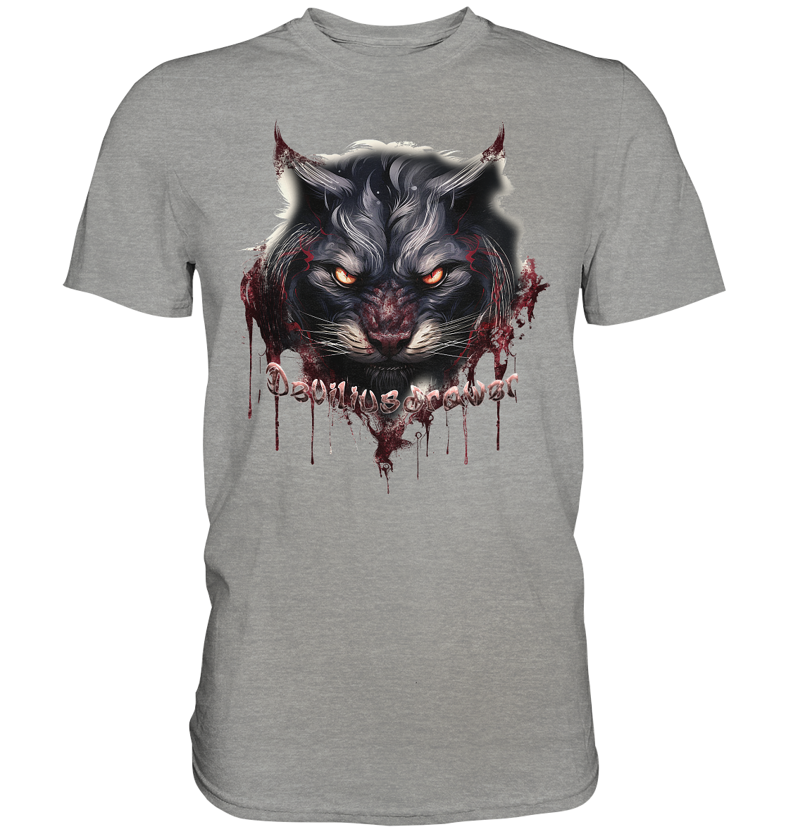 Deviliusdrawer Badass Cat - Premium Shirt