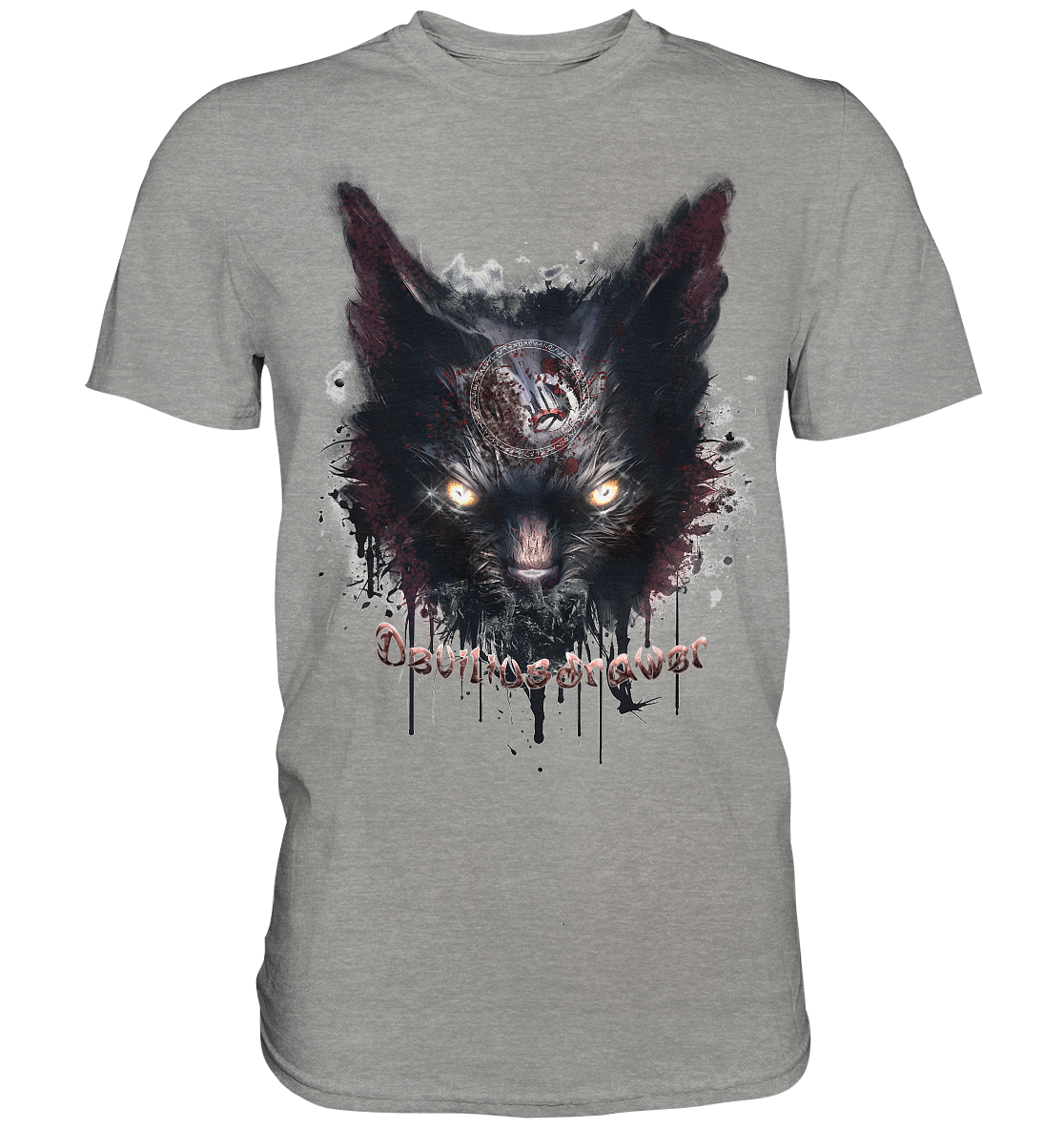 Deviliusdrawer Zombie Cat - Premium Shirt