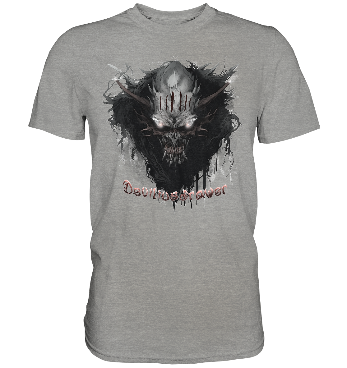 Deviliusdrawer Dark Smoke Demon - Premium Shirt