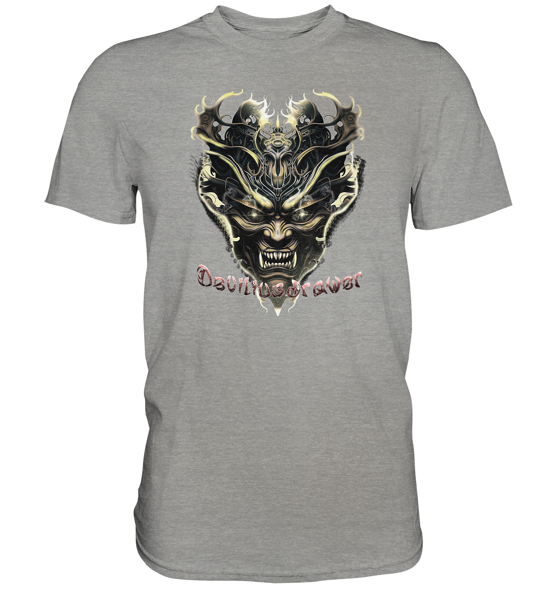 Deviliusdrawer Golden Demon Vampire - Premium Shirt
