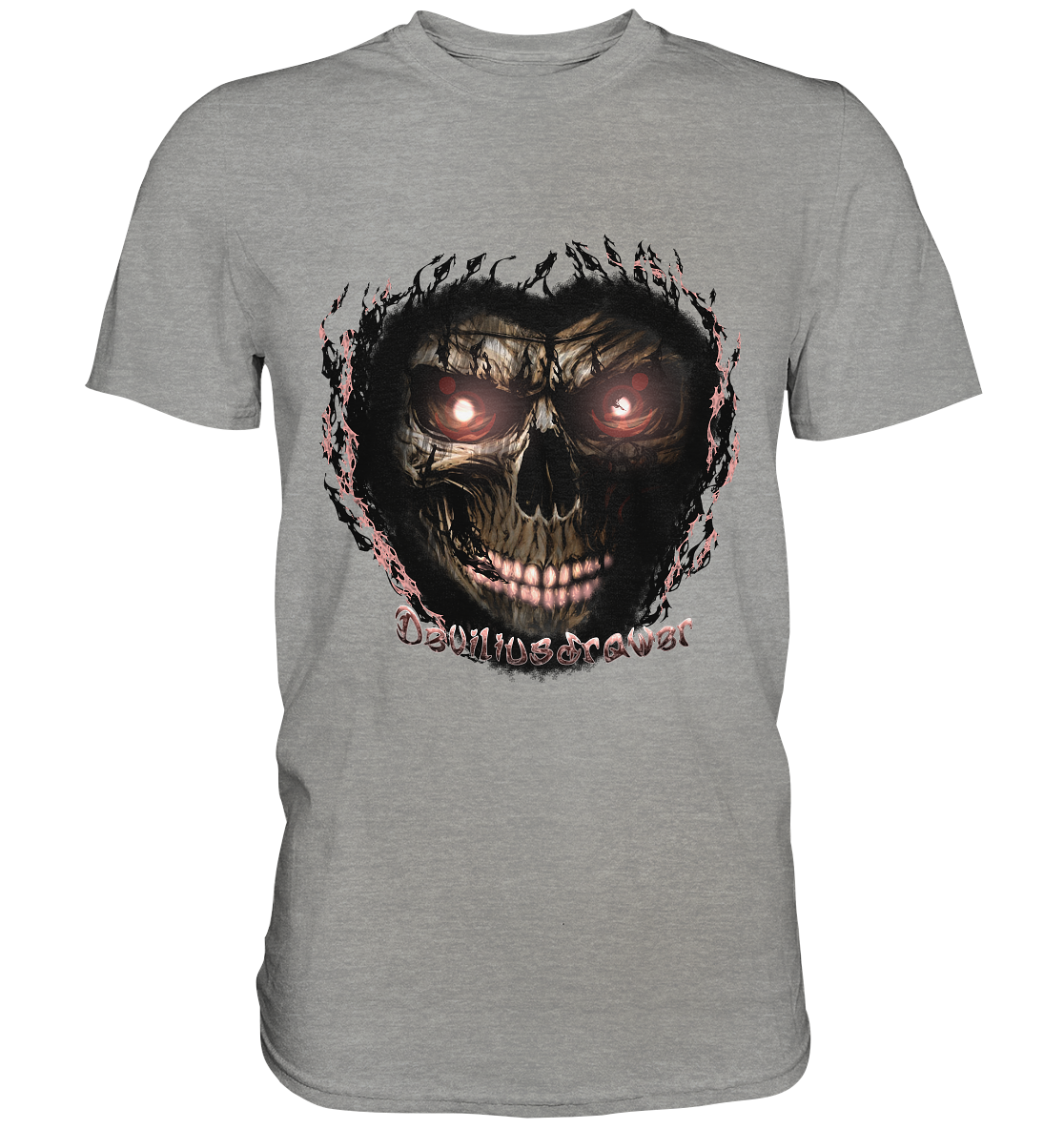 Deviliusdrawer Glow Skeleton - Premium Shirt