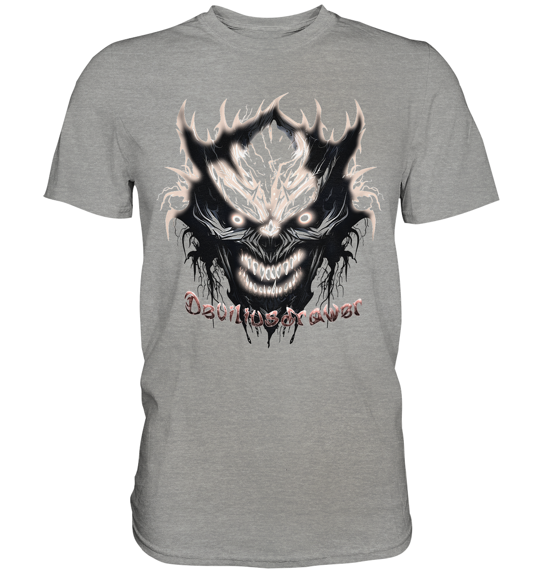 Deviliusdrawer Crazy Glow Devil - Premium Shirt