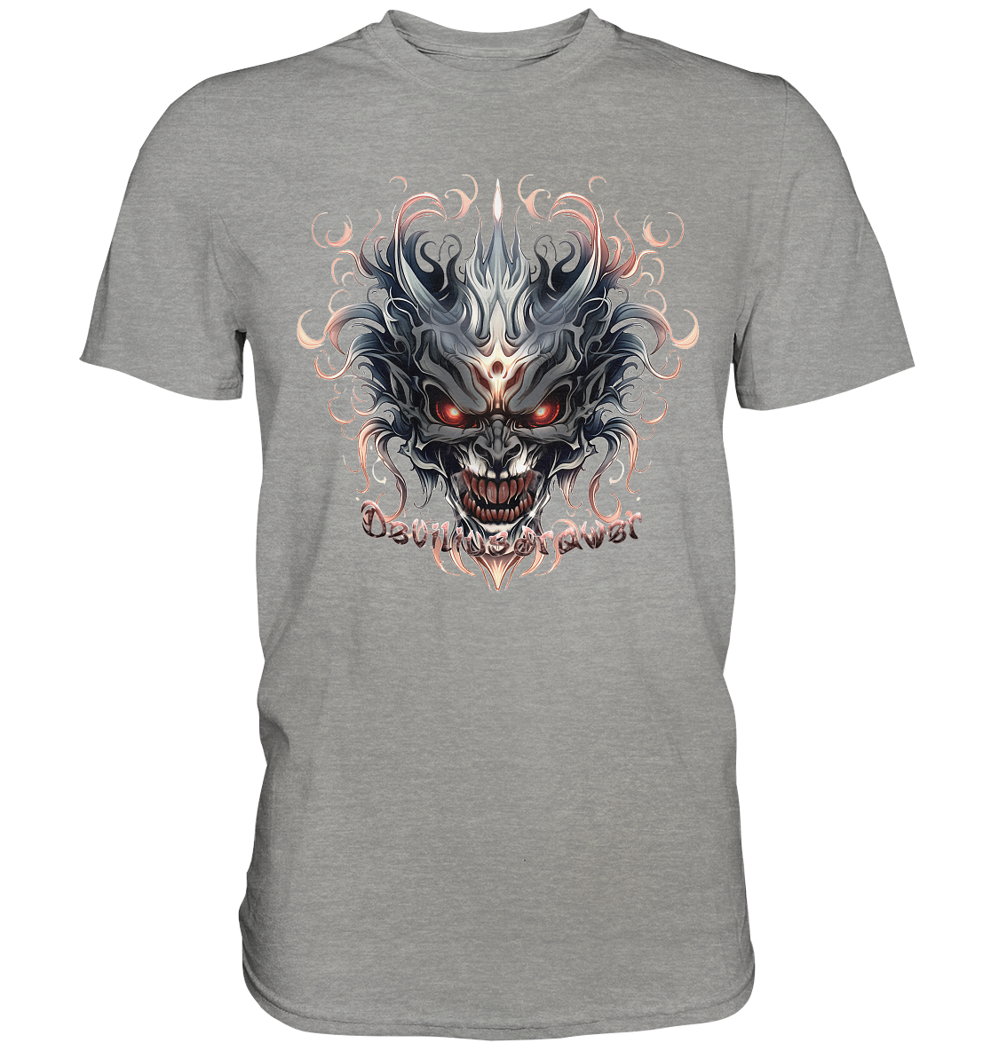 Deviliusdrawer Demon Mask - Premium Shirt