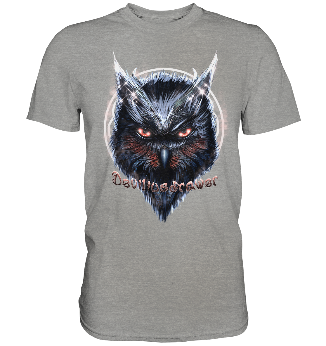 Deviliusdrawer Fire Owl - Premium Shirt