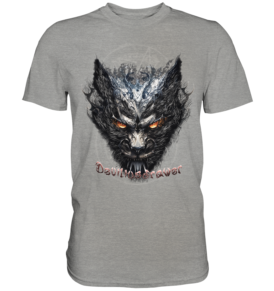 Deviliusdrawer Iron Cat - Premium Shirt