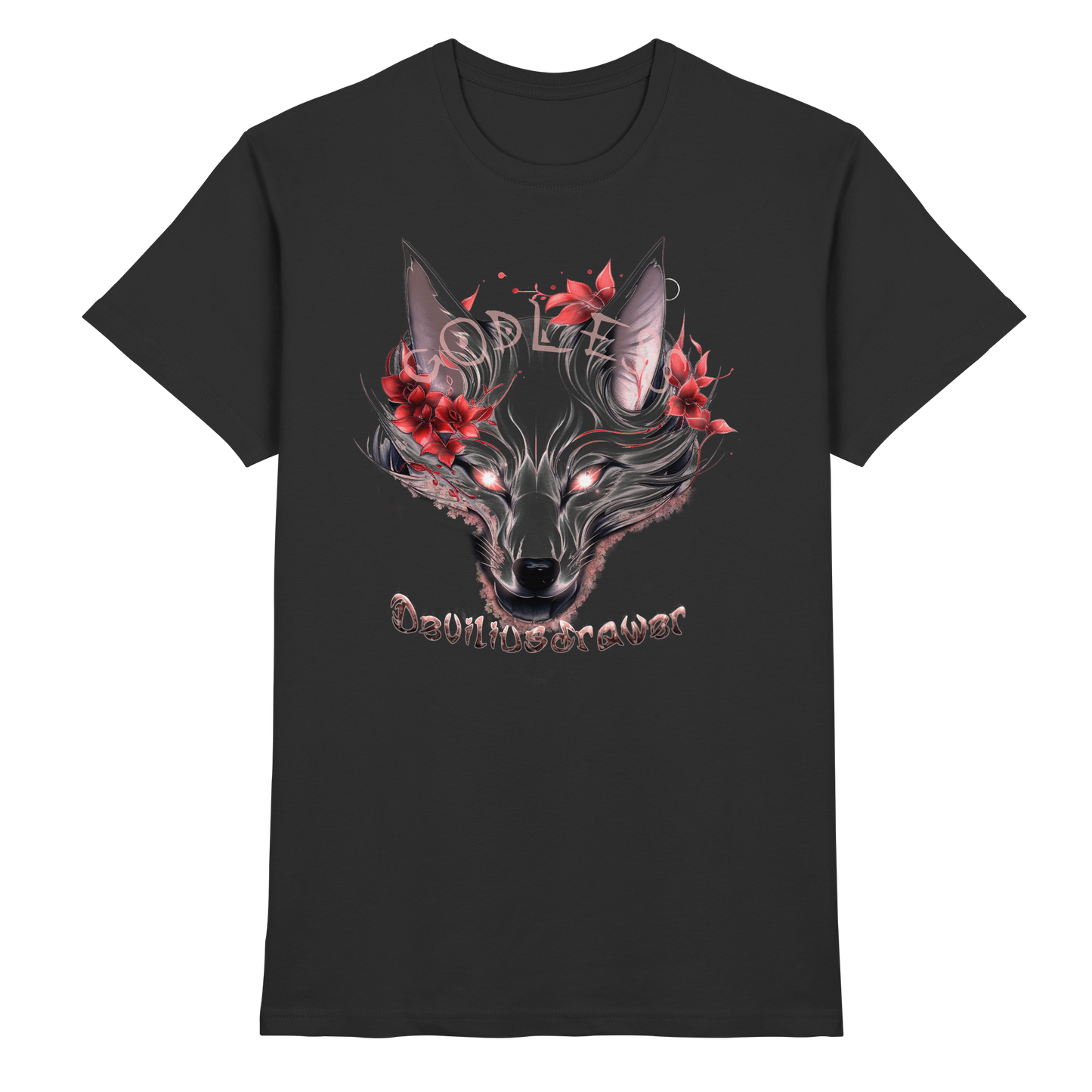 Deviliusdrawer Kitsune Wolf - Premium Shirt