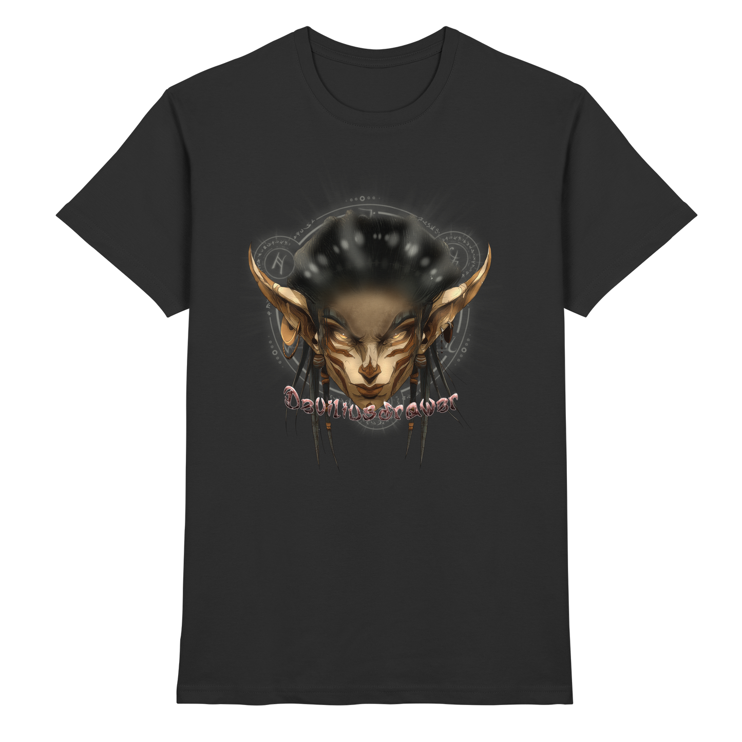 Deviliusdrawer Gold Magician Elf - Premium Shirt