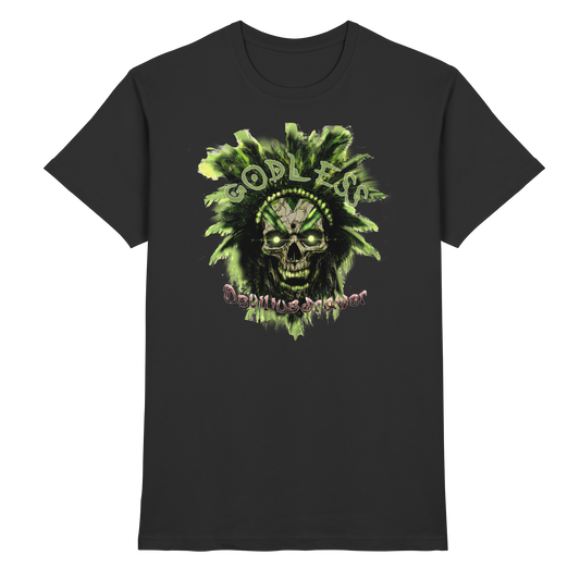 Deviliusdrawer Godless Skull - Premium Shirt