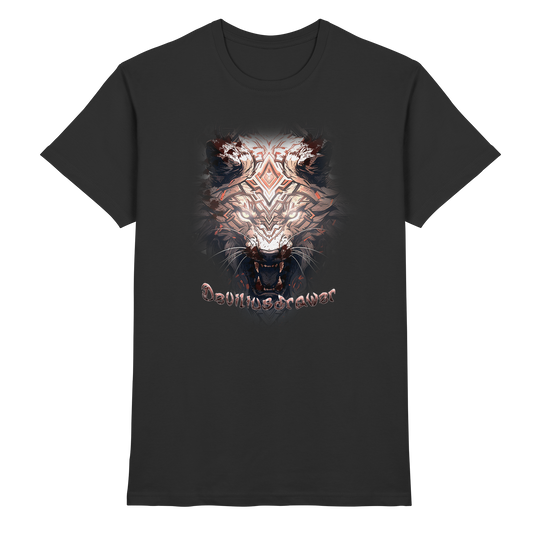 Deviliusdrawer Gold Metal Tiger - Premium Shirt
