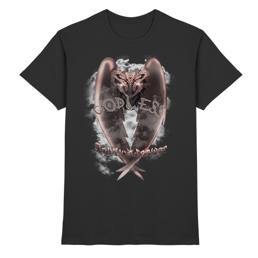 Deviliusdrawer Godless Owl - Premium Shirt