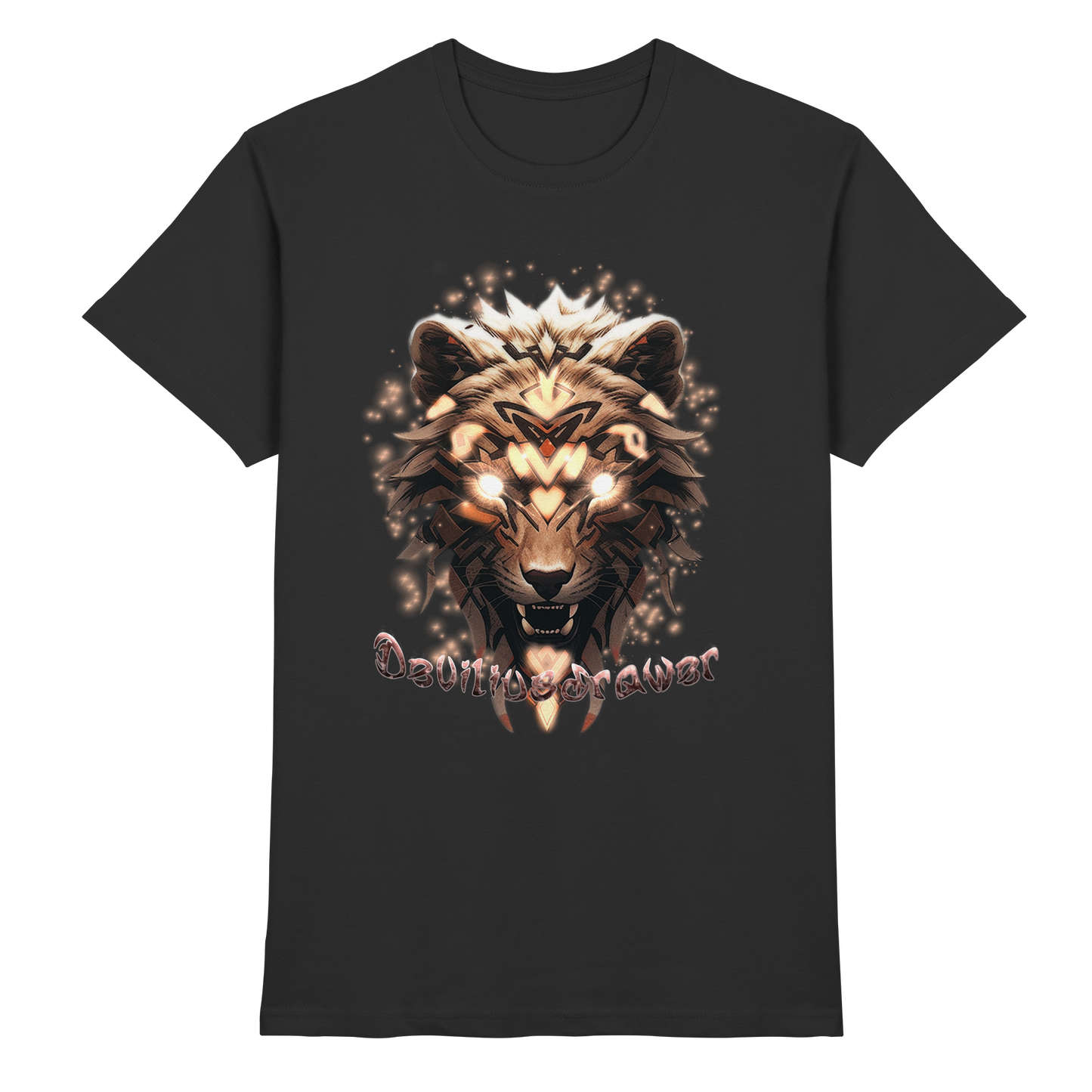 Deviliusdrawer Gold Weartiger - Premium Shirt