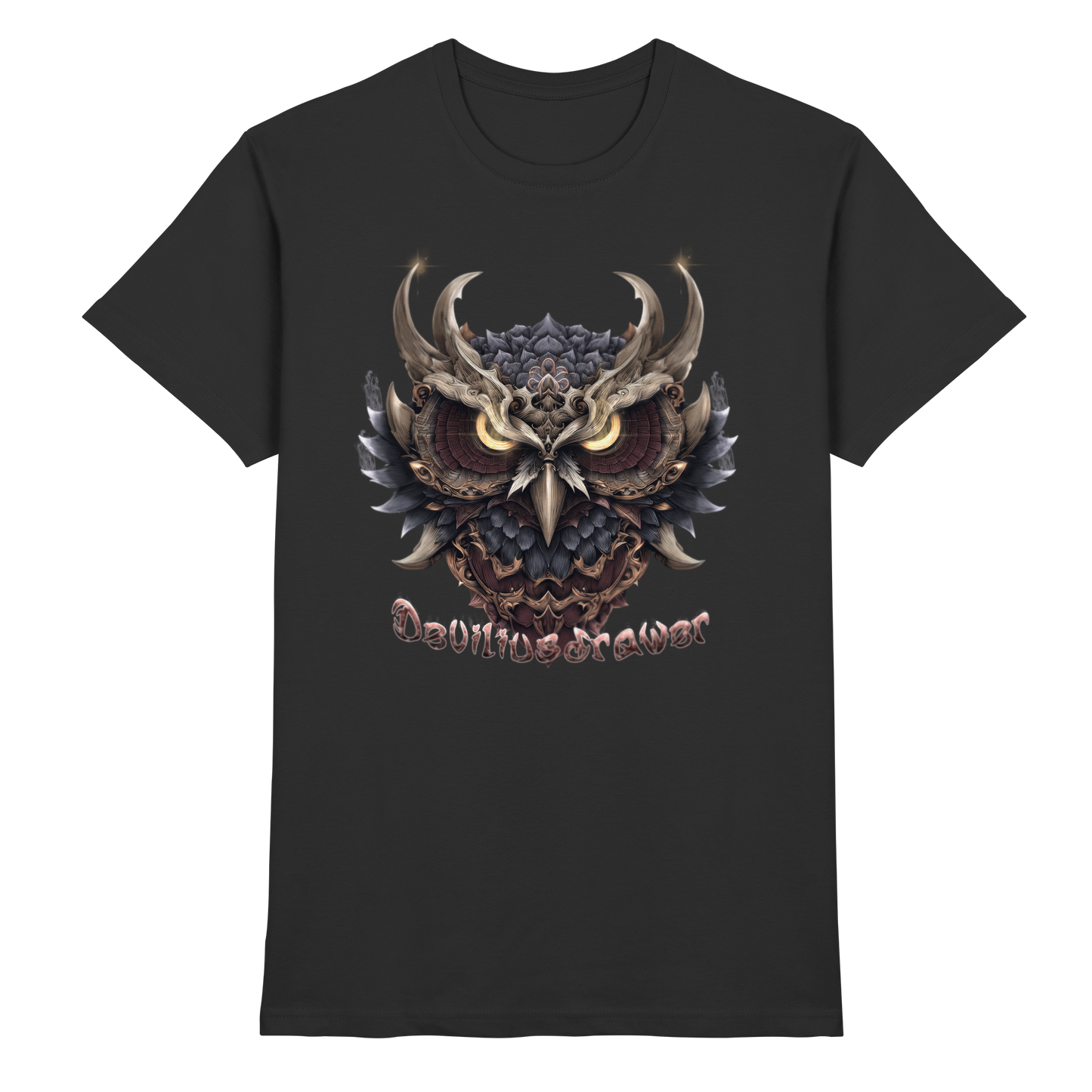 Deviliusdrawer Golden Owl - Premium Shirt