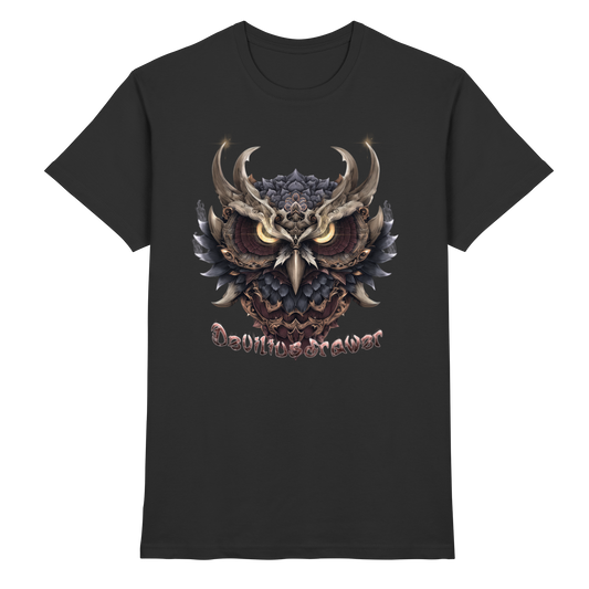 Deviliusdrawer Golden Owl - Premium Shirt