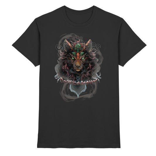 Deviliusdrawer Godless Wolf - Premium Shirt