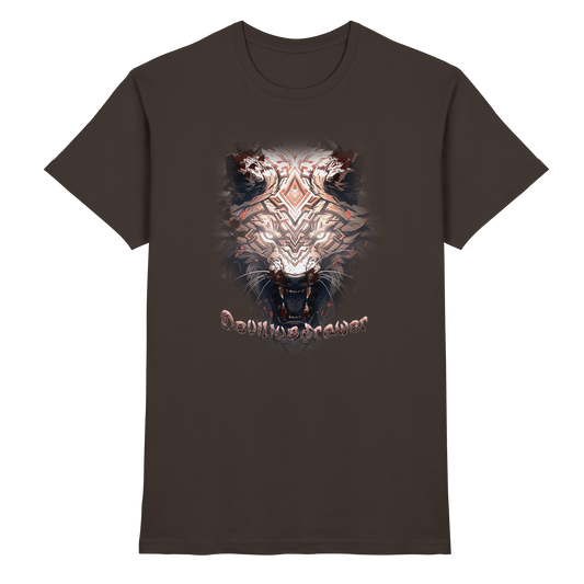 Deviliusdrawer Gold Metal Tiger - Premium Shirt