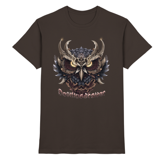 Deviliusdrawer Golden Owl - Premium Shirt